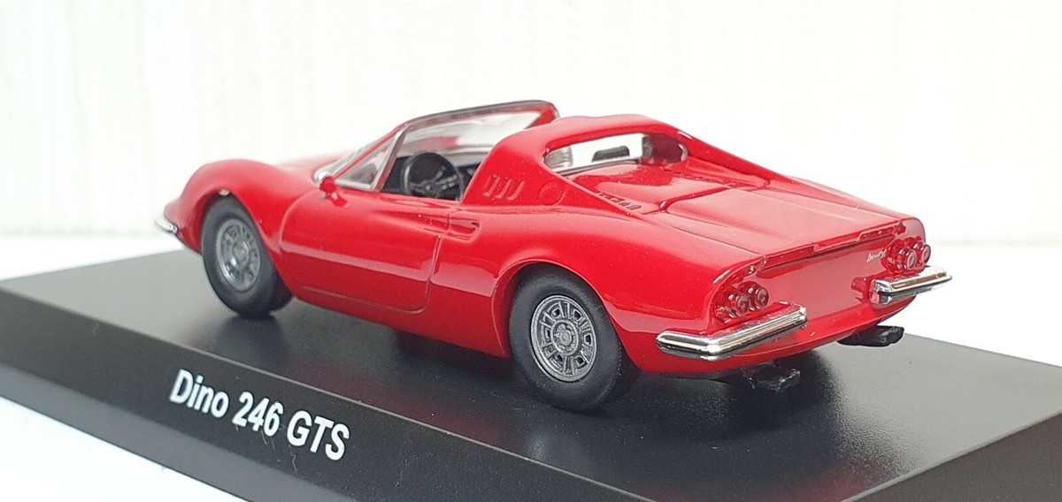 1/64 Kyosho FERRARI DINO 246 GTS RED diecast car model | eBay