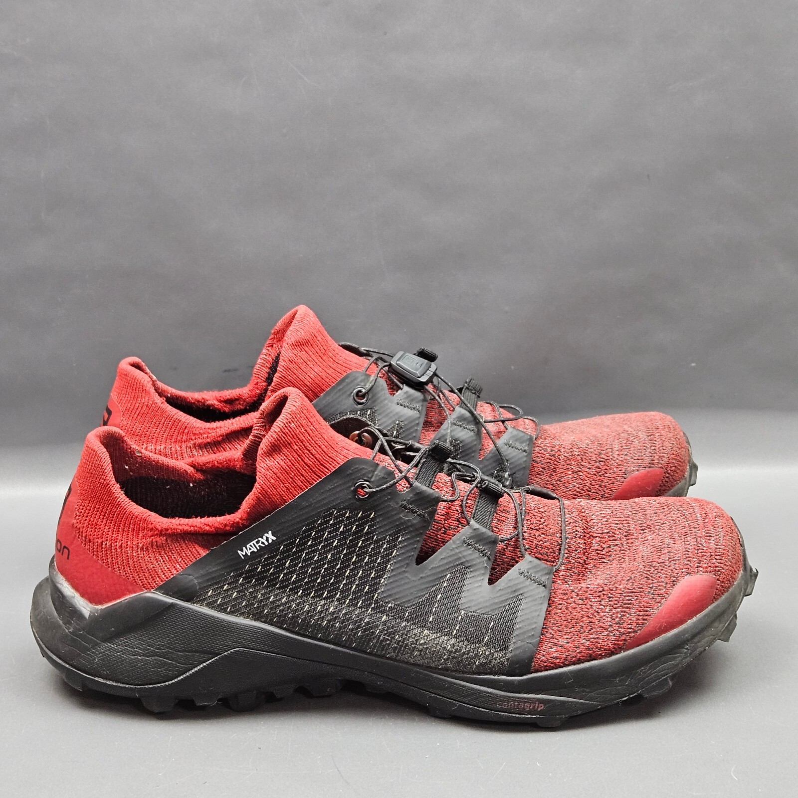 Scarpe da trail running Salomon Cross Pro da uomo taglia 8 5 rosse scarpe da trekking passeggio