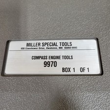 New Miller Special Tools Kit 9970 Jeep Compass Engine Tool Kit...clean
