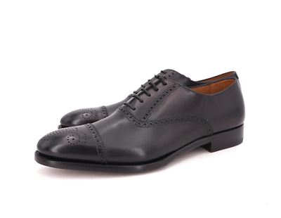 NEW | $1250 RALPH LAUREN PURPLE LABEL DENVER 9 D BLACK BALMORAL 