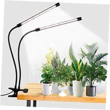  LED Grow Light,6000K Full Spectrum Clip Plant Growing Lamp with White Red 50