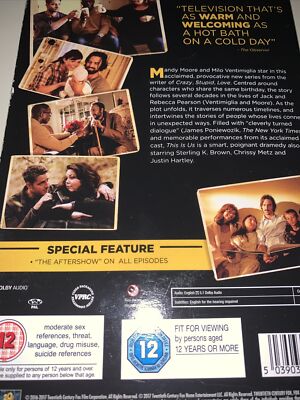 This Is Us: Season One (DVD) Milo Ventimiglia New Sealed