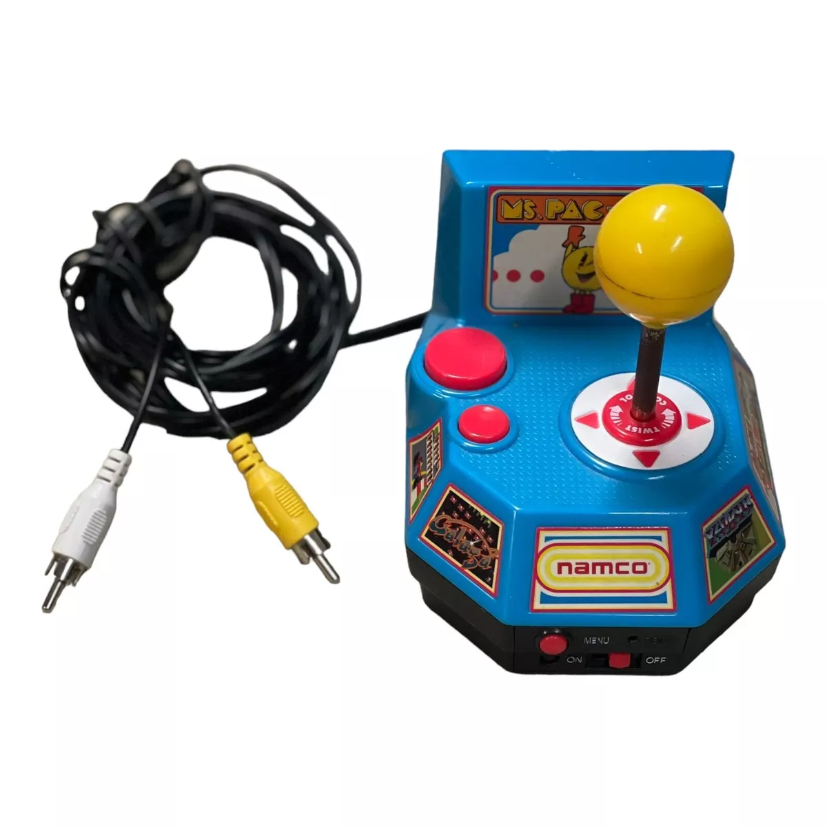  Namco Ms. Pac-Man Plug & Play with 5 TV Games : Toys