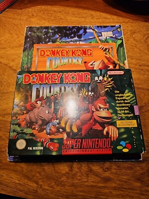 Donkey Kong Country 1 Snes Ovp Mit Lösung Spieleberater