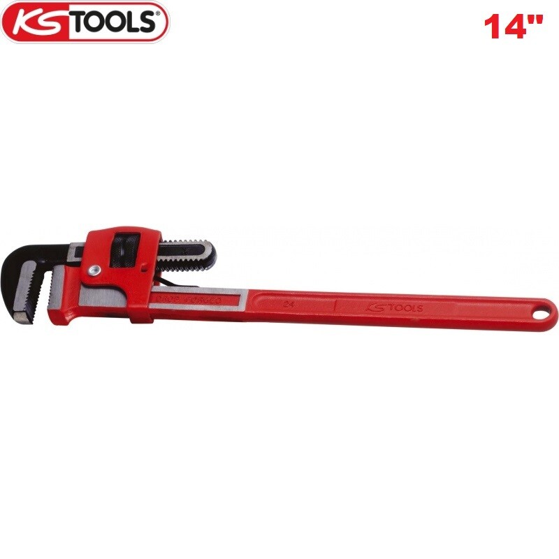 Clé à griffe KS Tools 14" pour rénover la tuyauterie de la maison