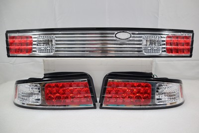 NEW SILVIA S14 200SX-1993-1998-Coupe 2D LED Tail Rear Light Chrome