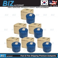 ⭐GENUINE OEM⭐6PACK Oil Filters w/ Washers for Genesis Hyundai Kia 26300-35505