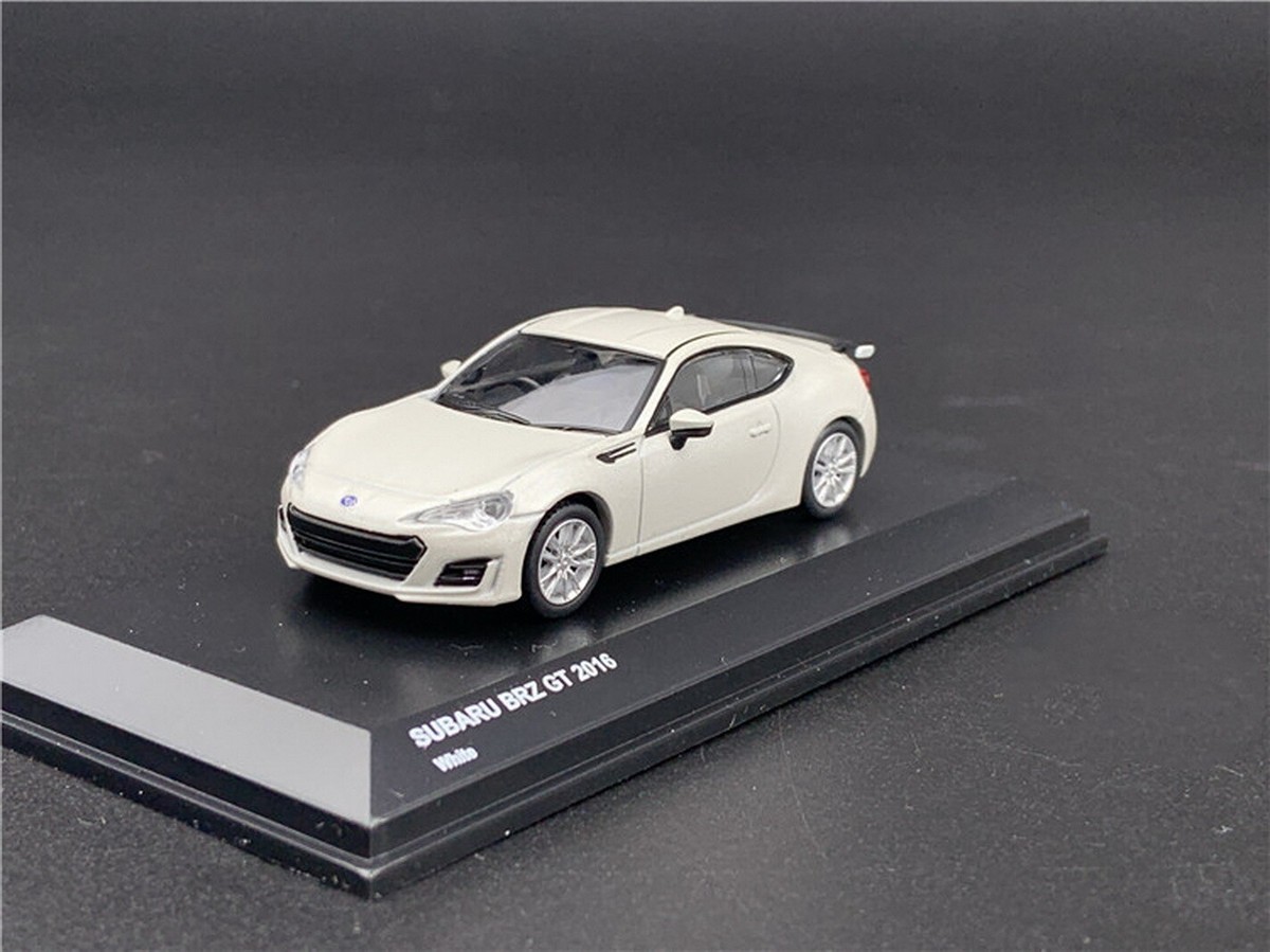 Kyosho 1/64 Scale Subaru BRZ GT 2016 White Diecast Car Model Toy