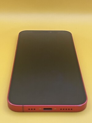 APPLE IPHONE 12 UNLOCKED 64GB PRODUCT RED VERY GOOD CONDITION FAST