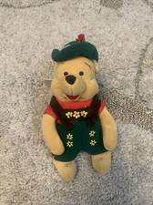 Disney Store Plush  8"  Mini Bean Bag Winnie The Pooh October Fest