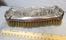 vintage Beautiful Metal 7 inch Clothing Brush, Great home decor vanity item