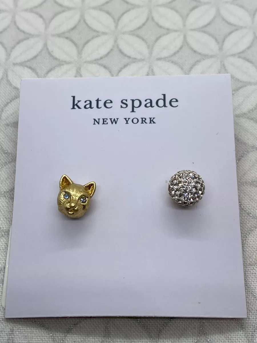 Kate spade mismatched stud best sale earrings