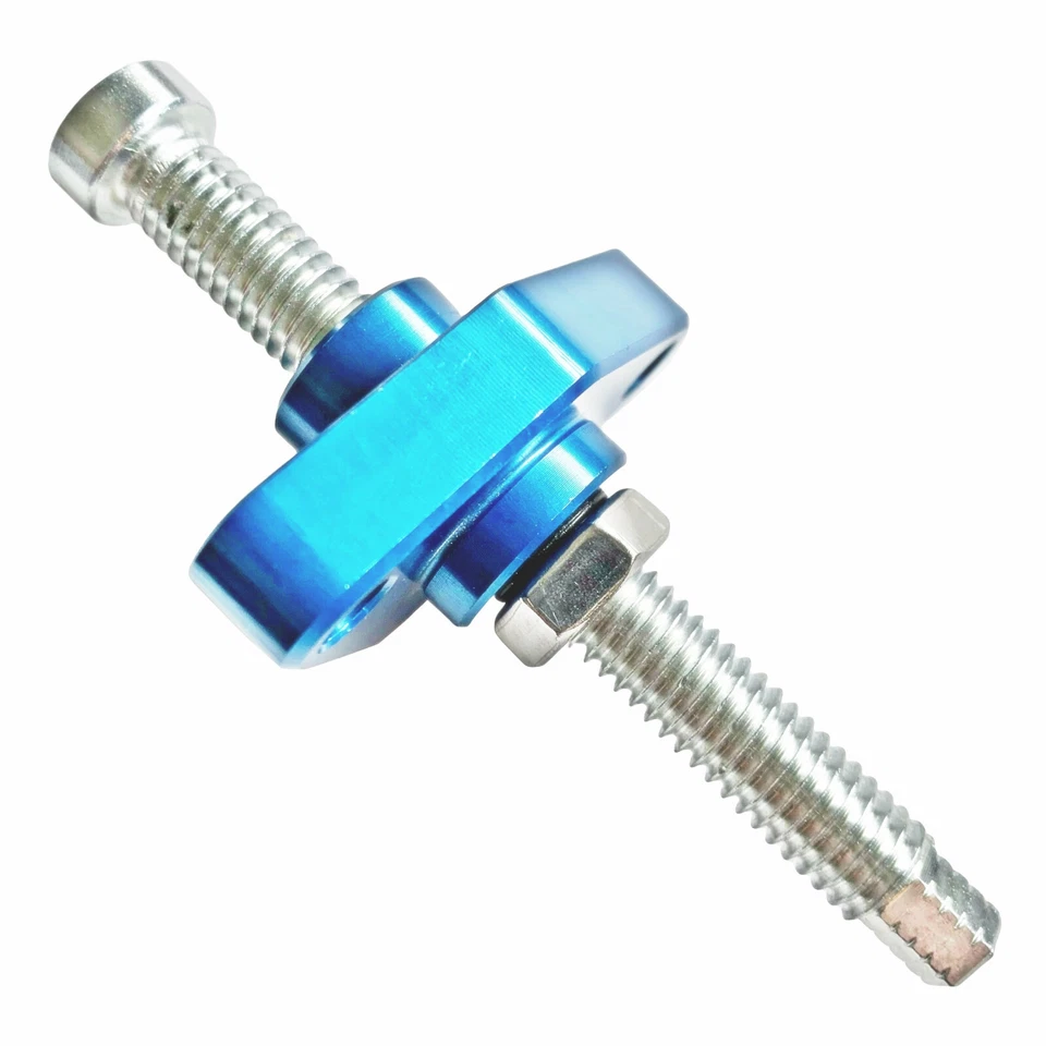 BLUE MANUAL CAM CHAIN TENSIONER 2001-2008 HUSABERG FE650 FE650E FE 650 650E - Image 4 of 4