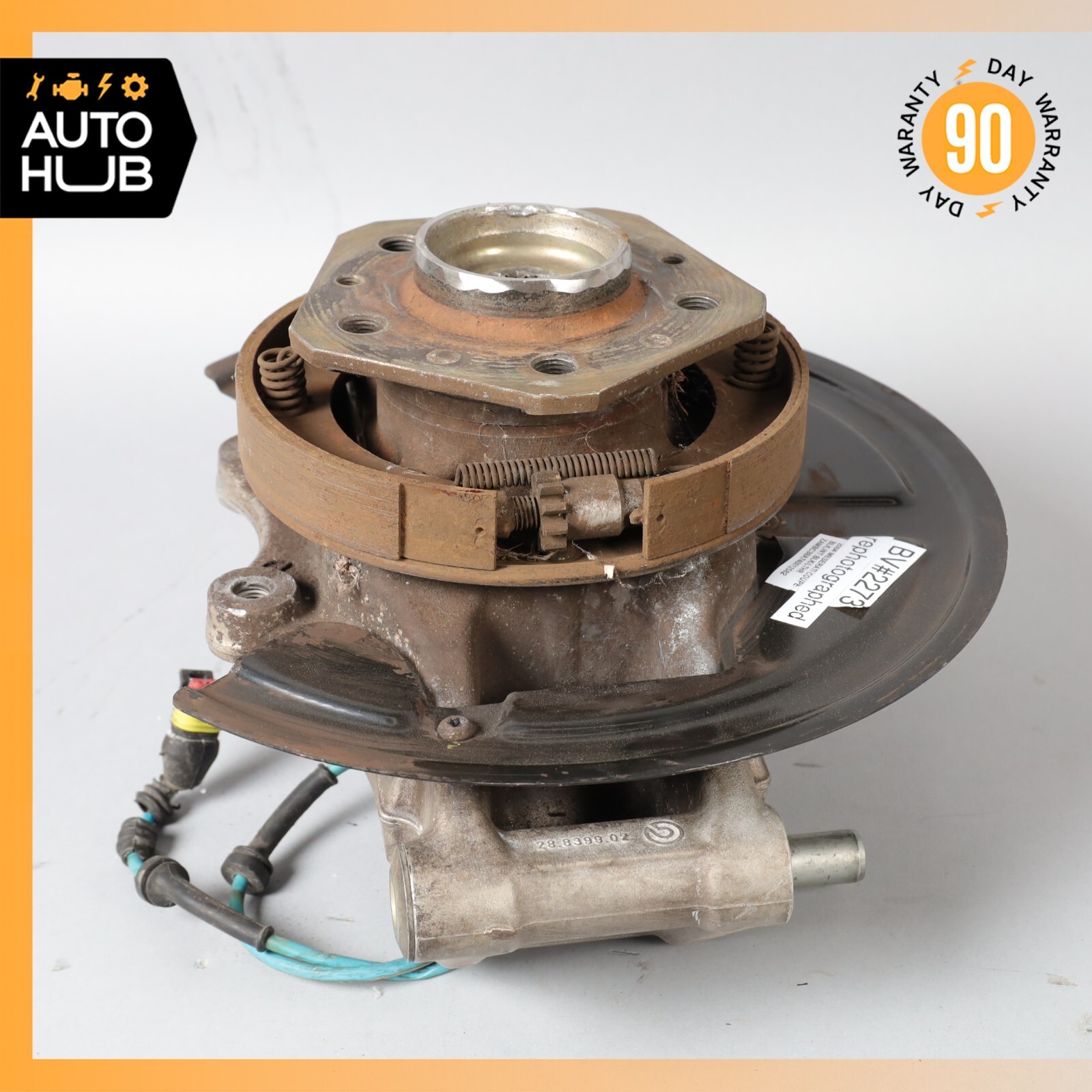 02-04 Maserati Coupe 4200 Rear Right Side Spindle Knuckle Hub OEM