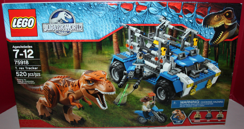 LEGO JURASSIC WORLD REX TRACKER 75918 MINT IN BOX SEALED