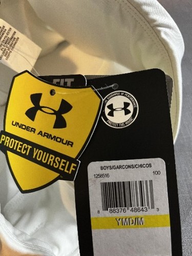 Under Armour Boys White 1258516 Integrated Vented Belted Football Pants Size M - Picture 7 of 7