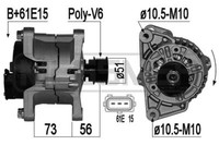 Messmer Lichtmaschine Generator 90A 14V FüR BMW 3Er Compact 316 TI 318 316I