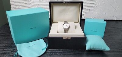 TIFFANY & CO CT60 3-HAND 34MM - WATCH - BRAND NEW - DIAMOND