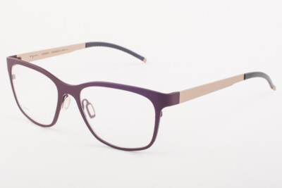 Orgreen CHARLEY 576 Matte Red Mahogany / Sandblasted White Gold Titanium 53mm