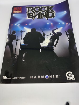 RockBand music book 25 Note For Note Songs Standard Notation