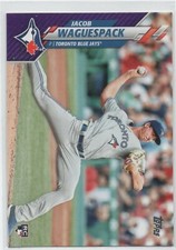2020 Topps Series 1 MEIJER PURPLE #169 Jacob Waguespack TORONTO BLUE JAYS RC 5
