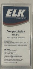 Elk Products ELK-912 Compact Relay SPDT 12 Volts D.C. Activation