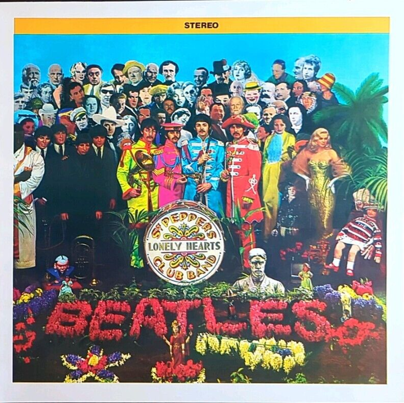 Beatles Sargent Peppers Lonely Hearts Club Band Album Cover Art