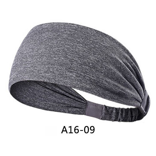 Workout Headbands for Men Women Yoga Running Fitness Elastic Non Slip Sweatbands - Picture 19 of 27
