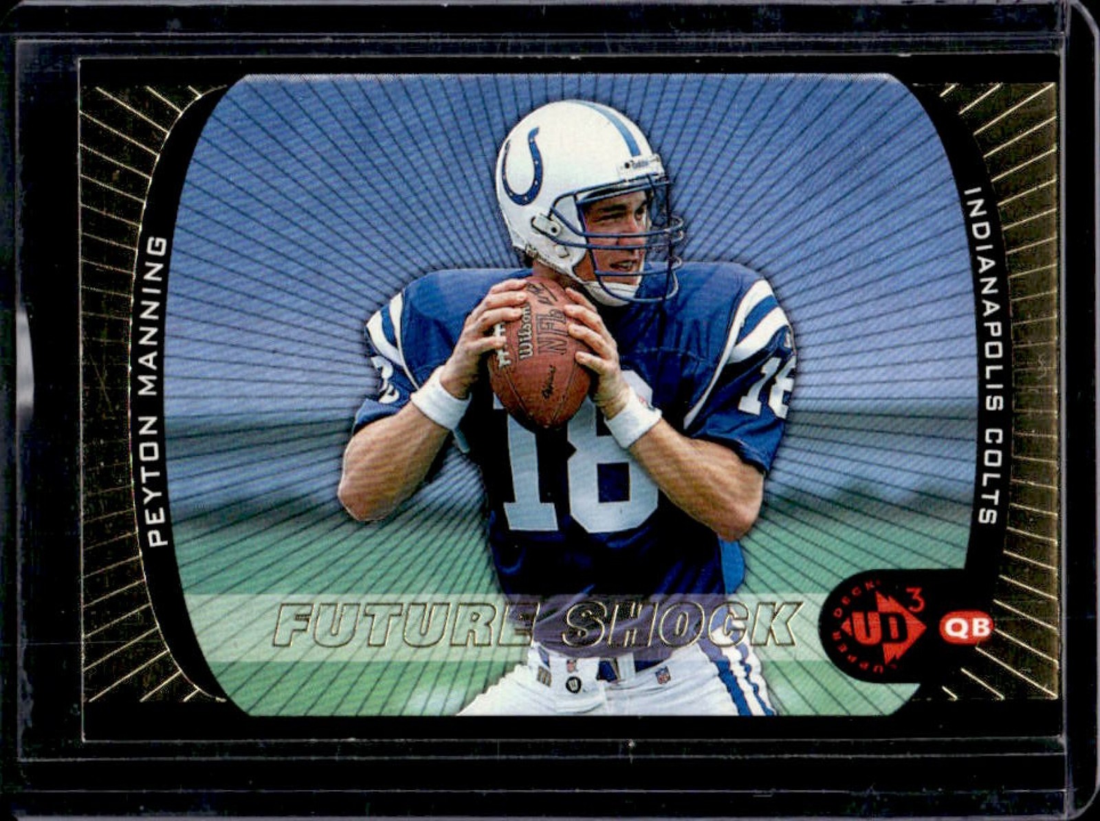 1998 Upper Deck UD3 Peyton Manning Rookie RC #181 Colts
