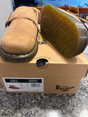 Dr. Martens Jorge II Shoes US M8/W9 Buckle Clogs Monk Strap Leather Mules
