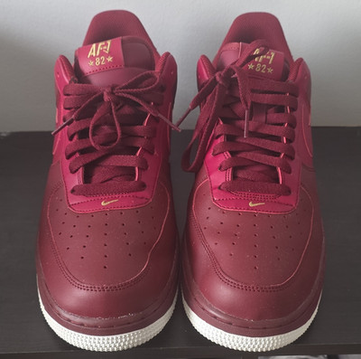 Nike Air Force 1 '07 Team Red/Summit White Low Top Men's Sneakers AA4083-603