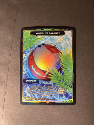 VCARD Rising Stars HOLO FULL ART Support - First Edition -Work-Life Balance