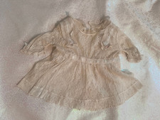 Antique Girls or Baby Doll Dress Lace  Ribbon