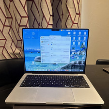 Apple MacBook Pro 14in (2023) M3 8GB RAM 1TB SSD 3024x1964 Silver