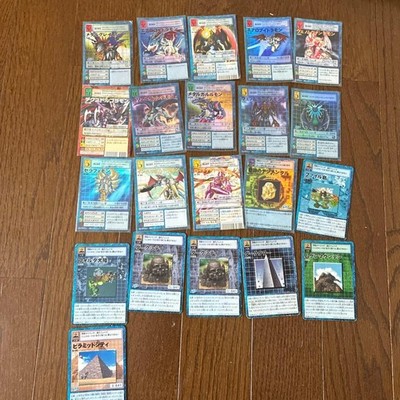 Digimon Old Back 21 Card Set Trading Card Collectible Used Authentic