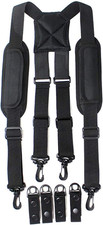 Dr.Tough Police Suspender for Duty Belt Tactical Suspenders Duty Belt Suspenders