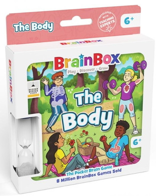 BrainBox Pocket The Body   Fun & Educational Travel Card Game   Ages 6+   1+ Pla