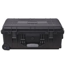 Wheel-equipped Tool with Pick and Pluck Equipment Case Storage Cabinet vidaXL