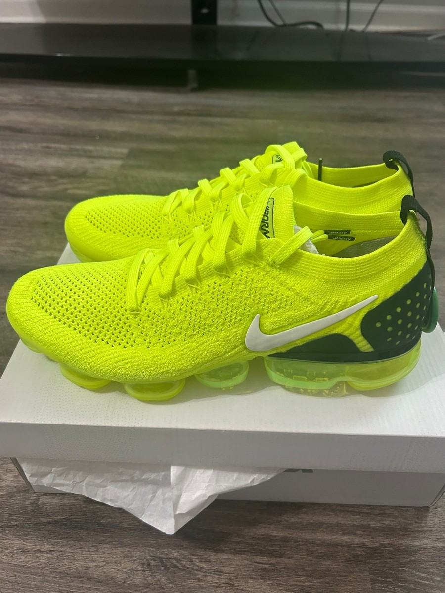 Nike Air VaporMax Flyknit 2 Volt - Size 11.5 | eBay
