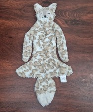 Slumberkins Lynx Spotted Beige Flat 20" Plush Snuggler 2021 190101