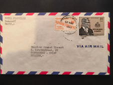 Haiti Brief 1960 Präsident mit Zwangszuschlagsmarke zur Alphabetisation