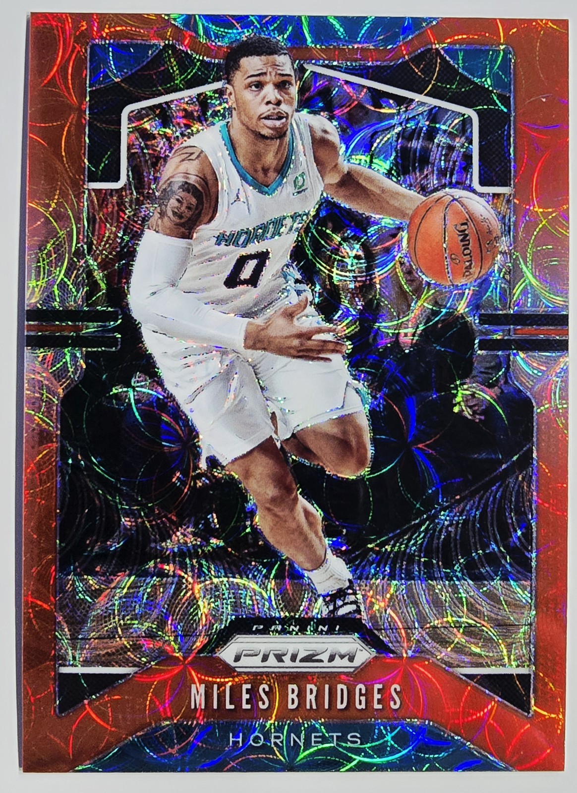 2019-2020 Panini Prizm Choice Red Prizm /88 Miles Bridges #55 Hornets 🔴✨️