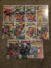 Spider-Man #1,2(x2),3-8,10,11 All But #1 Are Newsstands! ( 1990 Marvel Comics)