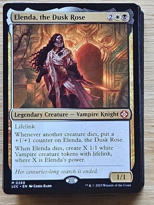 Custom Commander Deck ~ The Crimson Fang Legion ~ Elenda, the Dusk Rose