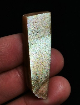 Raw Natural Golden Rainbow Lattice Sunstone Freeform Reiki Stone Healing