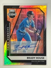 Brady House AUTO~RC #/215 Elite Extra Edition Prime 2021 Panini Rookie Autograph