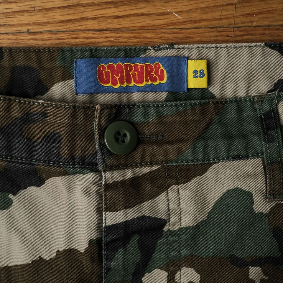 Empyre Relax Camouflage Cargo Military Pants Baggy Skater 90s Y2L Size 28 Loose - Image 4 of 4