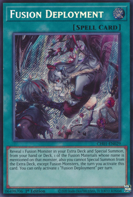 1X NM Fusion Deployment - CH01-EN029 - Secret Rare 1st Edition | eBay
