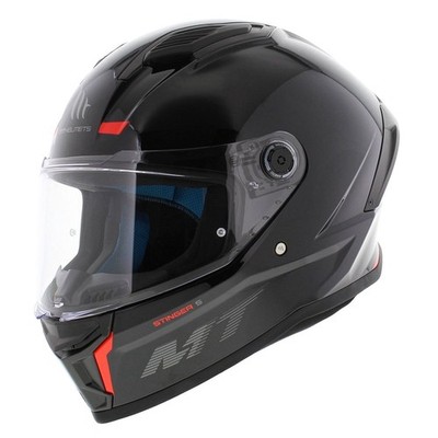 MT Stinger 2 full face helmet gloss black