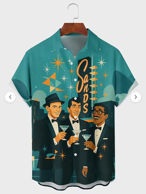 Rat Pack at the Sands Casino Shirt